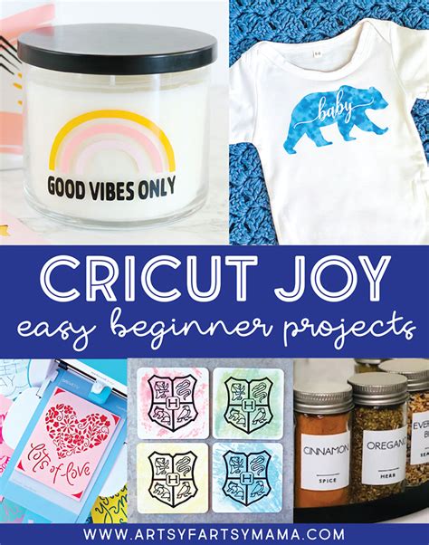 Easy Cricut Projects For Beginners Artsy Fartsy Mama