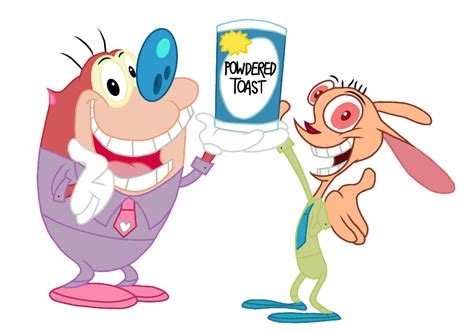 Married Ren And Stimpy S Powdered Toast By Marjulsansil On Deviantart