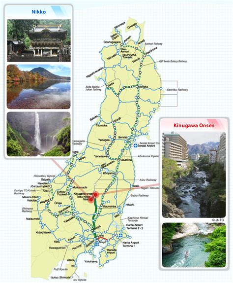 Nikko Japan Map