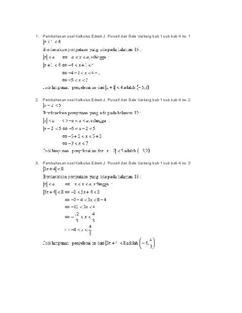 Soal Dan Pembahasan Kalkulus Pdf Cbseojaseo