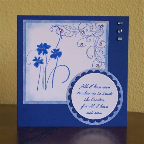 Blues And Bling By Marsha Drain At Splitcoaststampers