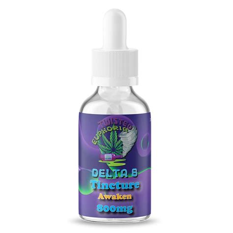 Delta 8 Terpene Tinctures 30ml Twisted Euphoria Boro Hemp Co