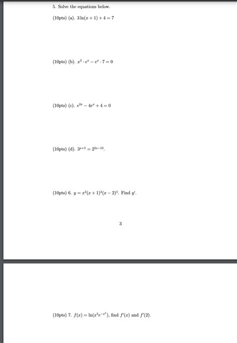 Solved 10pts 1 The Function F X X3 9x2 21x 28