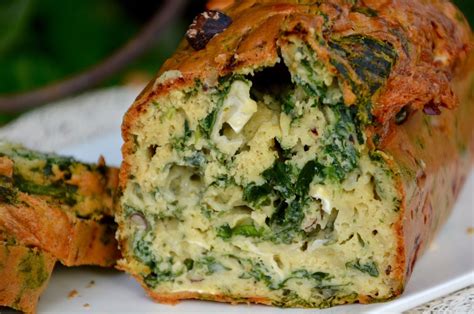 Cake au fromage de chèvre noisettes et épinards La p tite cuisine de