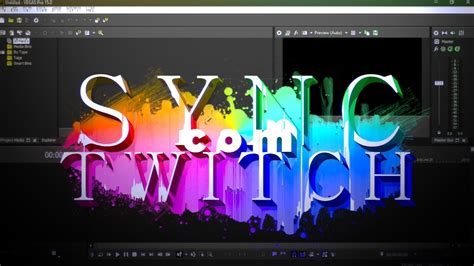 TUTORIAL DORGAS SYNC TWITCH NO VEGAS PRO 11 12 13 14 15 YouTube