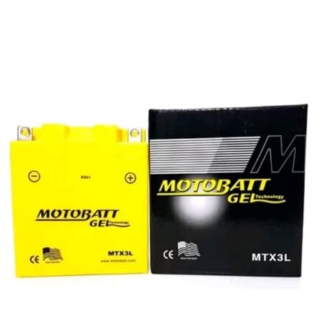 Jual Aki Motor Yamaha Rx King Mtx L Aki Kering Motobatt Shopee Indonesia