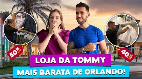 Descontos incríveis na loja mais barata da Tommy em Orlando YouTube