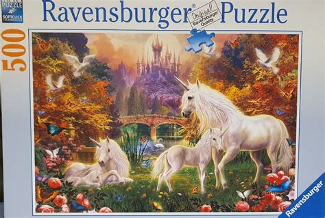 Ravensburger Zauberhafte Einhörner 500 Teile Kaufen auf Ricardo