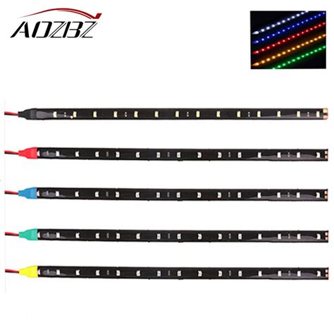 Aliexpress Buy Aozbz Cm Car Auto Flexible Led Strip Light Led