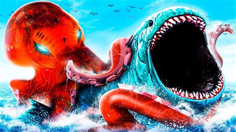 Bloop Contra Kraken En GTA 5 Pelea De Monstruos Marinos YouTube