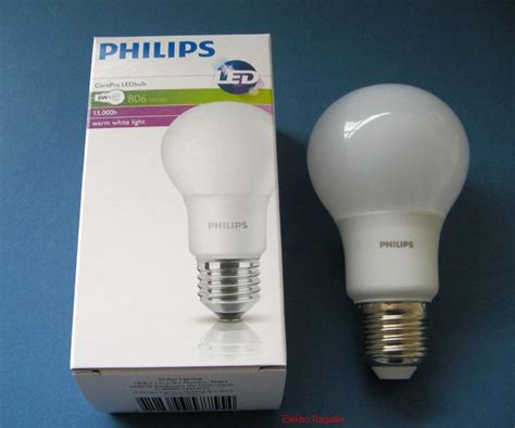 LED Lampe PHILIPS CorePro LEDbulb Matt 8 W 60 Watt Warm White E27