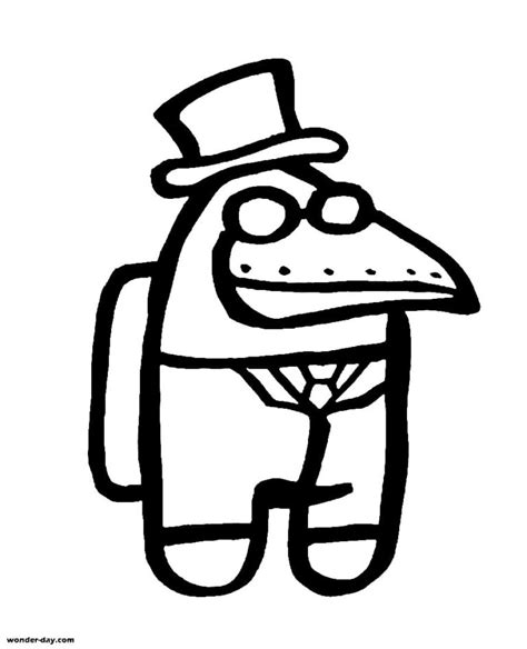 Among Us Coloring Pages. Print for free 100 Coloring Pages