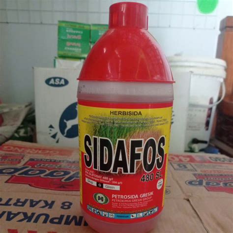 Jual Herbisida Sidafos Sl Isi Bersih Liter Jaminan Original