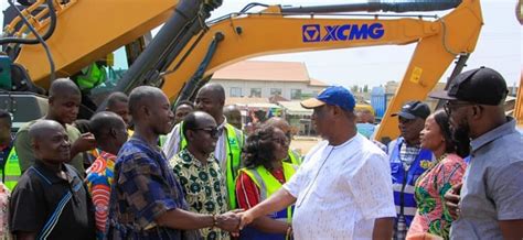 Work Begins On 30km Kasoa Winneba Road January 2024 Amoako Attah