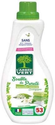 Adoucissant concentré écologique Souffle de pureté 800 ml L ARBRE