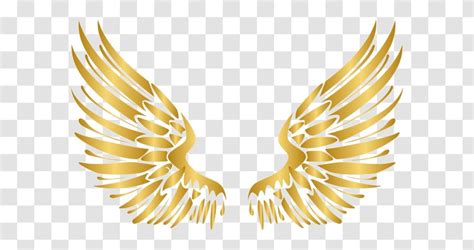 Gold Picsart Photo Studio Angel Wings Icon Transparent Png