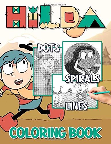 Hilda Dots Lines Spirals Coloring Book Hilda Stunning Activity Color