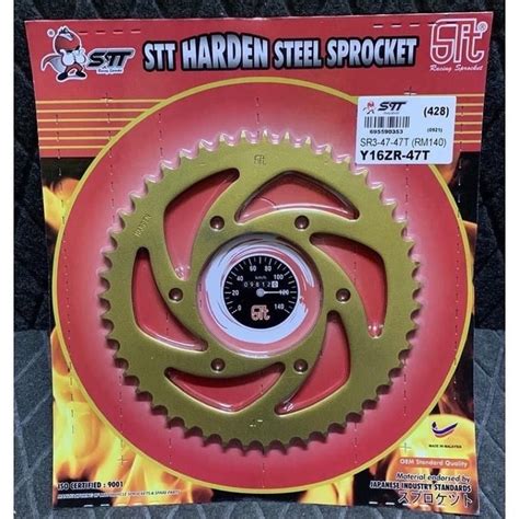 STT 428 Y16ZR Y15ZR FZ150 HARDEN SPROCKET 35T 36T 37T 38T 39T 40T 41T