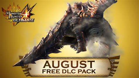 Monster Hunter 4 Ultimate - August DLC Pack - YouTube