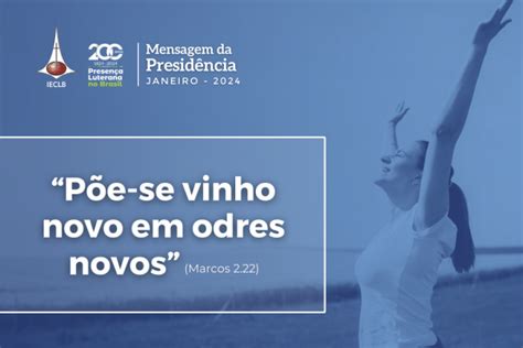 Portal Luteranos Mensagem Da Presid Ncia Da Ieclb Janeiro