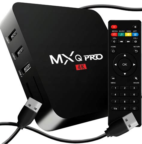 Smart Tv Box Mxq Pro 4k 18gb Android 111 Wifi Sd 5g Dekoder JĘzyk