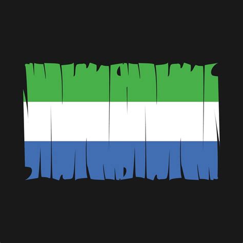 Sierra Leone Flag Vector 20226150 Vector Art at Vecteezy