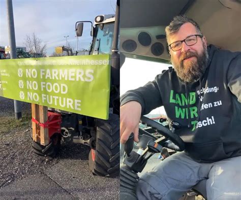 Kein Bauer Kein Bier Schnaps Wein Landwirte Protestieren In