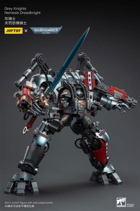 Warhammer 40k Grey Knights Nemesis Dreadknight With Terminator Caddon