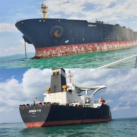 2 Kapal Tanker Berbendera Iran Dan Liberia Tertangkap Buang Dan