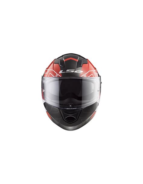 Casco Ls Ff Stream Evo Kub Rojo Negro