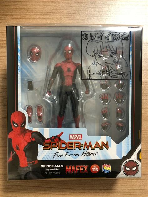 Spider Man Upgraded Suit Spider Man No Way Home Mafex 51 Off