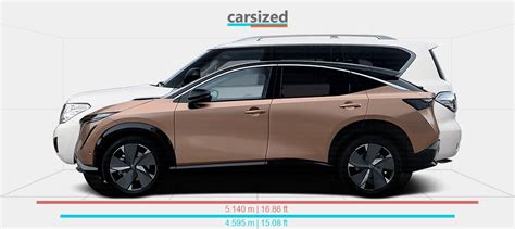 Dimensions Nissan Ariya 2022 Present Vs Nissan Patrol 2010 2014