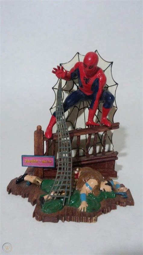 Vintage 1966 Aurora Spiderman Model Nice See Pics 1874681203