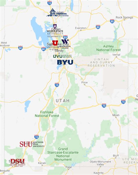 Utah State University Campus Map