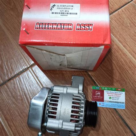 Jual Alternator Assy Dinamo Ampere Daihatsu Feroza And Espass 16cc And Classy And Taruna Ic Shopee