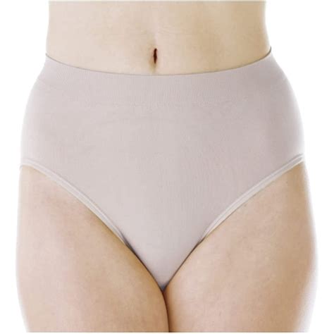 Wearever Womens Incontinence Underwear Smooth And Silky Bladder Control Briefs Washable