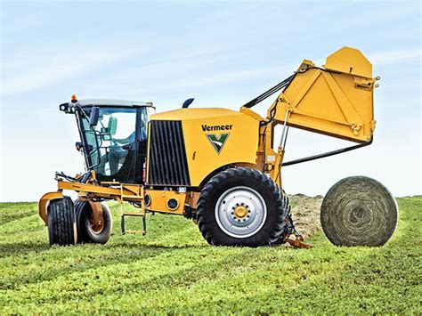 vermeer ups baler capacity