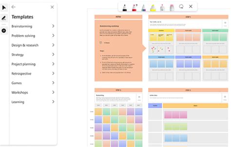 Are there templates for Microsoft Whiteboard? - Swyft