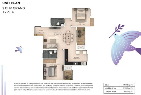 Provident Botanico Floor Plan Soukya Rd Bengaluru