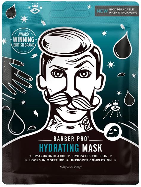 Masque Tissu Hydratant Pour Visage BarberPro Hydrating Face Sheet