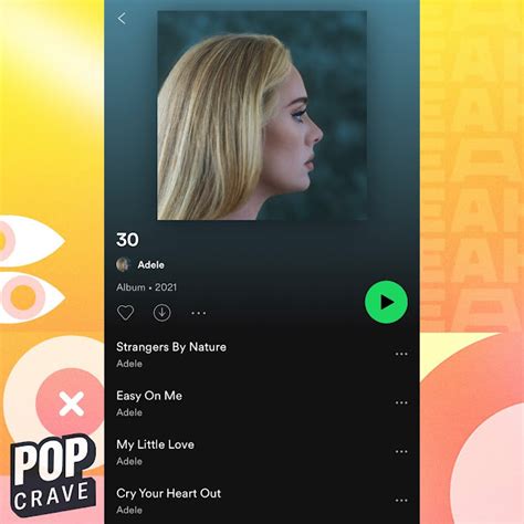 Spotify Elimina El Botón Aleatorio En Los álbumes A Petición De Adele