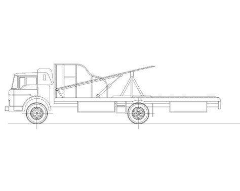 Shelby Team 2 Car Flatbed Hauler Ford C600 Wip Model Trucks Big Rigs And Heavy Equipment