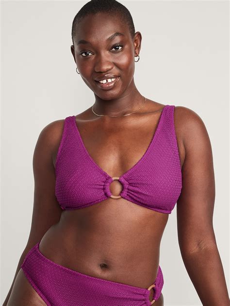 Crochet O Ring Bikini Swim Top For Women Old Navy