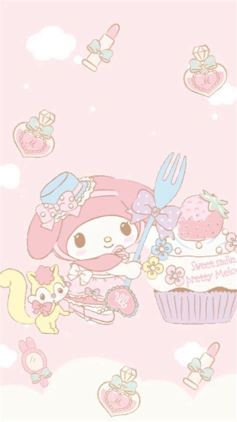 ° 산리오 마이멜로디 고화질 배경화면 Hello Kitty Iphone Wallpaper Hello Kitty My Melody My Melody Wallpaper