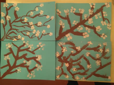 ARTE EN LA ESCUELA: ALMENDROS EN FLOR, DE VAN GOGH