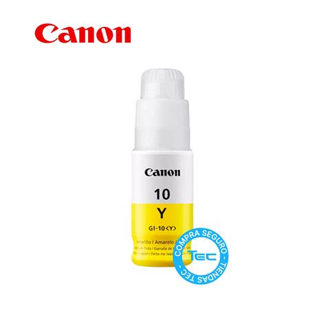 Tinta Canon GI 10 Amarillo Para Impresora Tiendas TEC