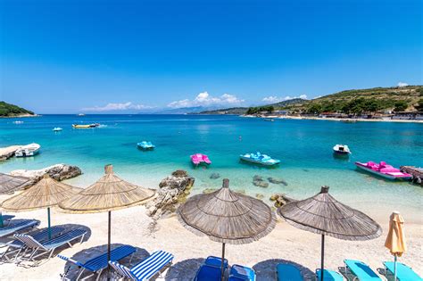 Strand von Ksamil Küste und Strand outdooractive