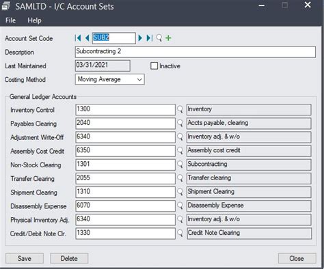 Configuring Sage For The Sub Contracting Process Sage Software