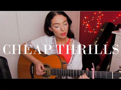 Cheap Thrills Sia Acoustic Cover By Phoebe Peek YouTube