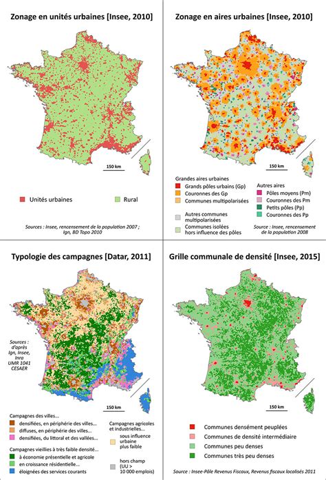 L atlas du dossier Les espaces ruraux et périurbains en France